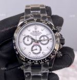Swiss Copy Rolex Daytona 7750 Black Steel Panda Face Watch